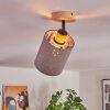 Lendemarke Plafonnier, Spot de plafond Écru, Noir, 1 lumière