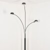 Nikkala Lampadaire Marbre, Noir, 3 lumières
