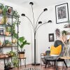 Nikkala Lampadaire Marbre, Noir, 5 lumières
