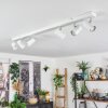 Gesteira Plafonnier, Spot de plafond Chrome, 6 lumières