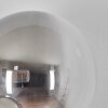 Chehalis Boule lumineuse, Applique murale 23 cm Chrome, Clair, Fumé, 3 lumières