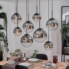 Gastor Suspension, Boule lumineuse, Suspension Clair, Fumé, 8 lumières