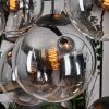 Gastor Suspension, Boule lumineuse, Suspension Clair, Fumé, 8 lumières