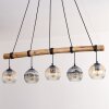 Ripoll Suspension, Boule lumineuse, Suspension Écru, Noir, 5 lumières