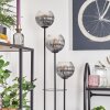 Koyoto Lampadaire 30 cm Bois clair, Noir, 3 lumières