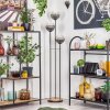 Koyoto Lampadaire 30 cm Bois clair, Noir, 3 lumières