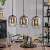 Apedo Suspension, Suspension Clair, Fumé, 3 lumières