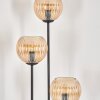 Koyoto Lampadaire Noir, 3 lumières