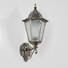 Hongkong Lampe murale d´extérieur, Applique murale Or, Noir, 1 lumière