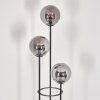 Gastor Lampadaire Noir, 3 lumières