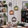 Koyoto Suspension, Boule lumineuse, Suspension Noir, 3 lumières