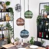 Koyoto Suspension, Boule lumineuse, Suspension Noir, 3 lumières