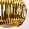 Koyoto Suspension, Boule lumineuse, Suspension Noir, 3 lumières