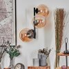 Chehalis Boule lumineuse, Applique murale Ambre, 3 lumières