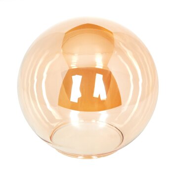 Abat-jour en verre Gastor Verre de rechange, pièce de rechange 20 cm Ambre Abat-jour en verre Gastor Verre de rechange, pièce de rechange 20 cm Ambre