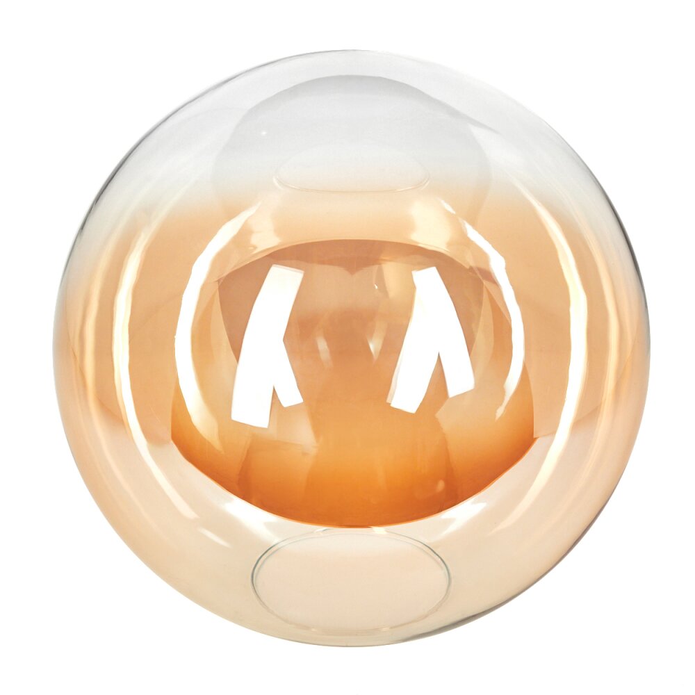 Abat-jour en verre Gastor Verre de rechange, pièce de rechange 30 cm Ambre, Clair main product photo
