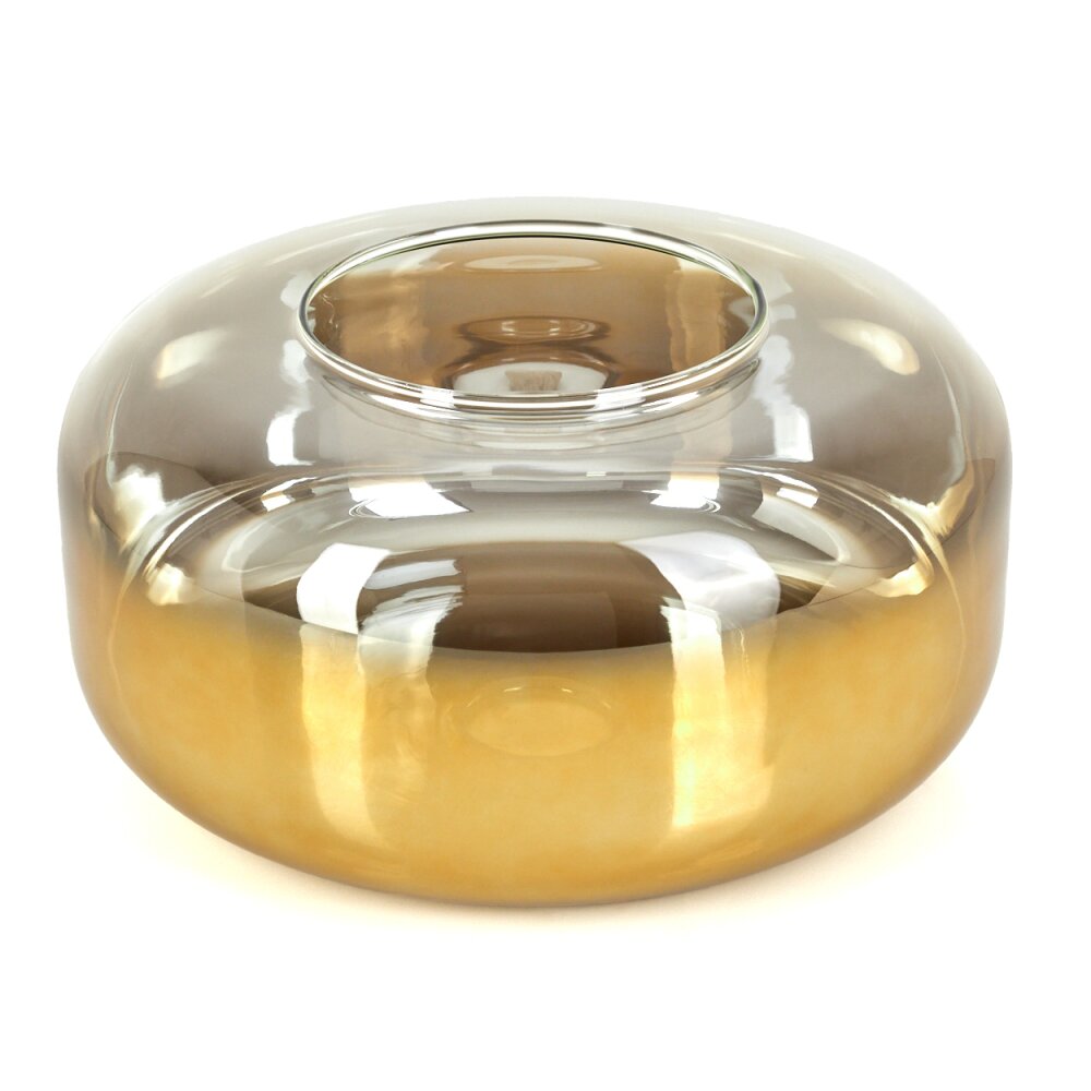 Abat-jour en verre Boza Verre de rechange Or, Clair main product photo