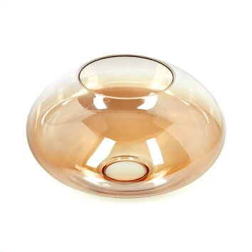Abat-jour en verre  Mertola Verre de rechange, pièce de rechange Ambre, Clair