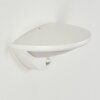 Applique murale d'extérieur Carano LED Blanc, 1 lumière, Détecteur de mouvement