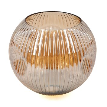 Abat-jour en verre  Ripoll Verre de rechange, pièce de rechange Ambre