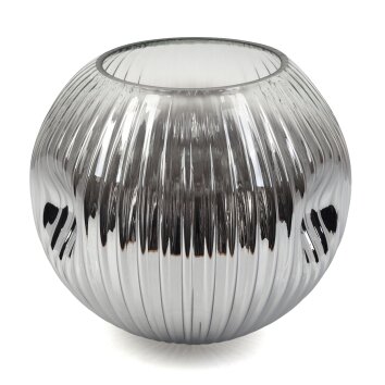 Abat-jour en verre Ripoll Verre de rechange, pièce de rechange Chrome, Clair, Fumé Abat-jour en verre Ripoll Verre de rechange, pièce de rechange Chrome, Clair, Fumé