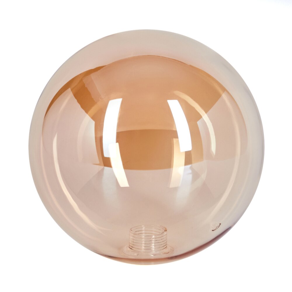 Abat-jour en verre Remaisnil Verre de rechange Ambre main product photo