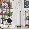 Gastor Lampadaire 30 cm Noir, 3 lumières