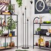 Gastor Lampadaire 30 cm Noir, 3 lumières