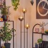 Koyoto Lampadaire 30 cm Noir, 3 lumières