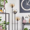 Koyoto Lampadaire 30 cm Noir, 3 lumières