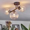 Chehalis Plafonnier, Boule lumineuse Clair, 3 lumières