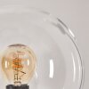 Gastor Lampadaire 30 cm Noir, 3 lumières