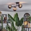 Chehalis Plafonnier, Boule lumineuse Fumé, 3 lumières