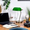 Tremoceira Lampe de banquier, Lampe de bureau, Lampe à poser Vieux laiton, 1 lumière