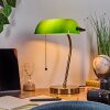 Tremoceira Lampe de banquier, Lampe de bureau, Lampe à poser Vieux laiton, 1 lumière