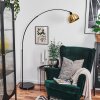 Baloca Lampadaire Noir, 1 lumière