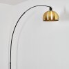 Baloca Lampadaire, Lampadaires arc Noir, 1 lumière