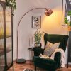 Baloca Lampadaire Cuivre, Noir, 1 lumière