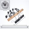 Ripoll Suspension, Boule lumineuse, Suspension Écru, Noir, 3 lumières
