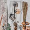 Chehalis Boule lumineuse, Applique murale Ambre, Fumé, 3 lumières