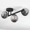 Chehalis Plafonnier, Boule lumineuse Fumé, 3 lumières