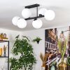 Gastor Plafonnier, Boule lumineuse Blanc, 6 lumières