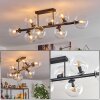 Gastor Plafonnier, Boule lumineuse Clair, 8 lumières