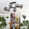 Gastor Plafonnier, Boule lumineuse Fumé, 6 lumières