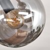 Gastor Plafonnier, Boule lumineuse Fumé, 6 lumières