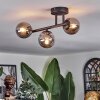 Chehalis Plafonnier, Boule lumineuse Fumé, 3 lumières