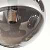 Chehalis Plafonnier, Boule lumineuse Fumé, 3 lumières