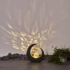 lampe solaire Benevento LED Gris, 1 lumière