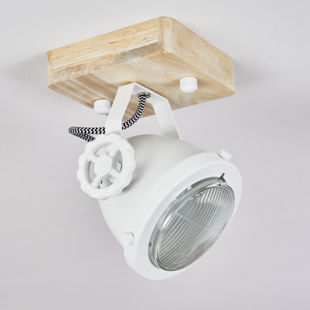 Plafonnier Herford Écru, Blanc, 1 lumière