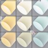 Plafonnier  Cerejeiras LED Chrome, 2 lumières, Télécommandes, Changeur de couleurs